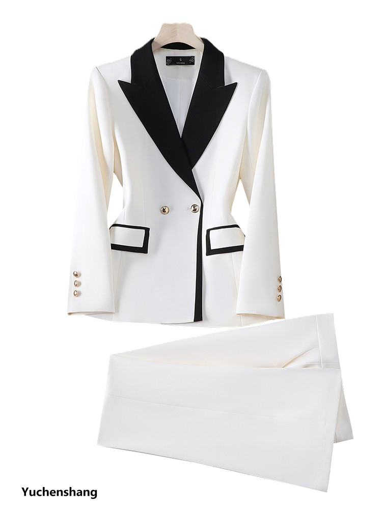 Khaki Formal Wear Men - Fashion Ladies Pant Suit Women Black