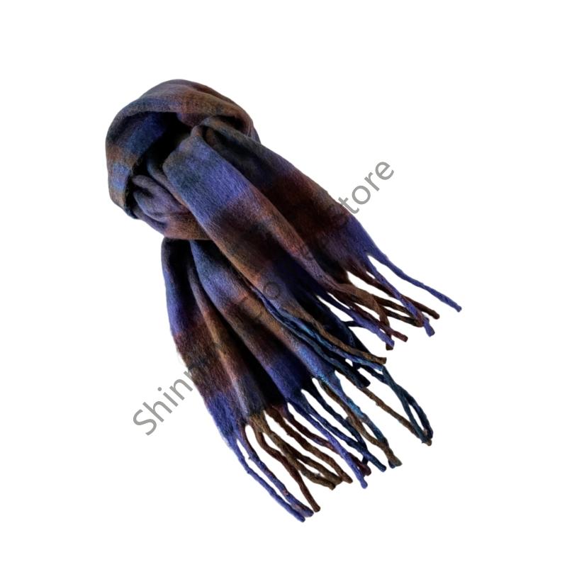 M68A Fashion Scarf Soft Mohair - Men Formal Wear With Scarf ulasan dan harga