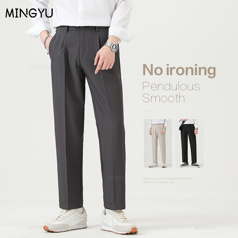 Brand Clothing Smooth Suit Pan - Men Formal Wear Pinterest ulasan dan harga