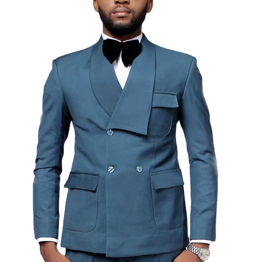 Latest Design Double Breasted  - Formal Men Party Wear Jacket ulasan dan harga