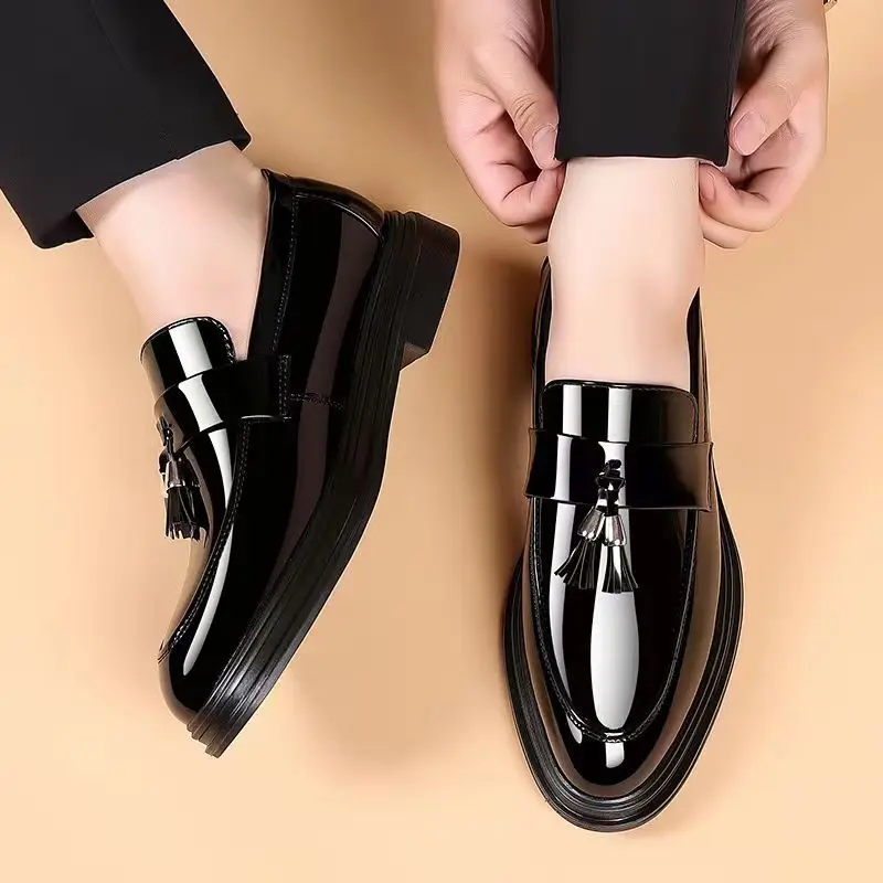 Black Social Shoe for Men Casu - Men Formal Wear Pinterest ulasan dan harga