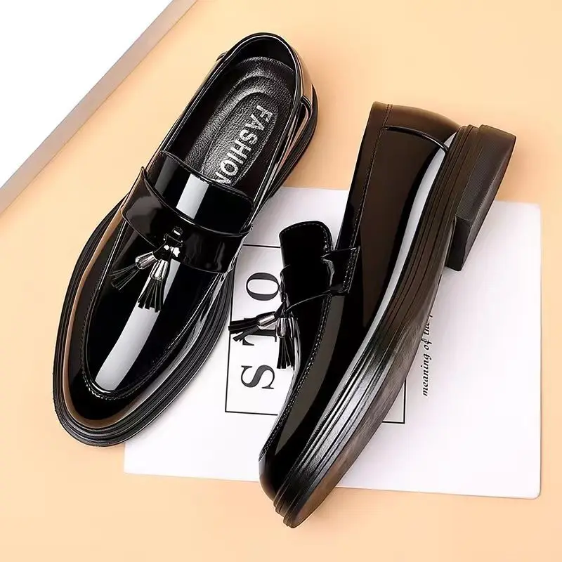 Black Social Shoe for Men Casu - Men Formal Wear Pinterest ulasan dan harga