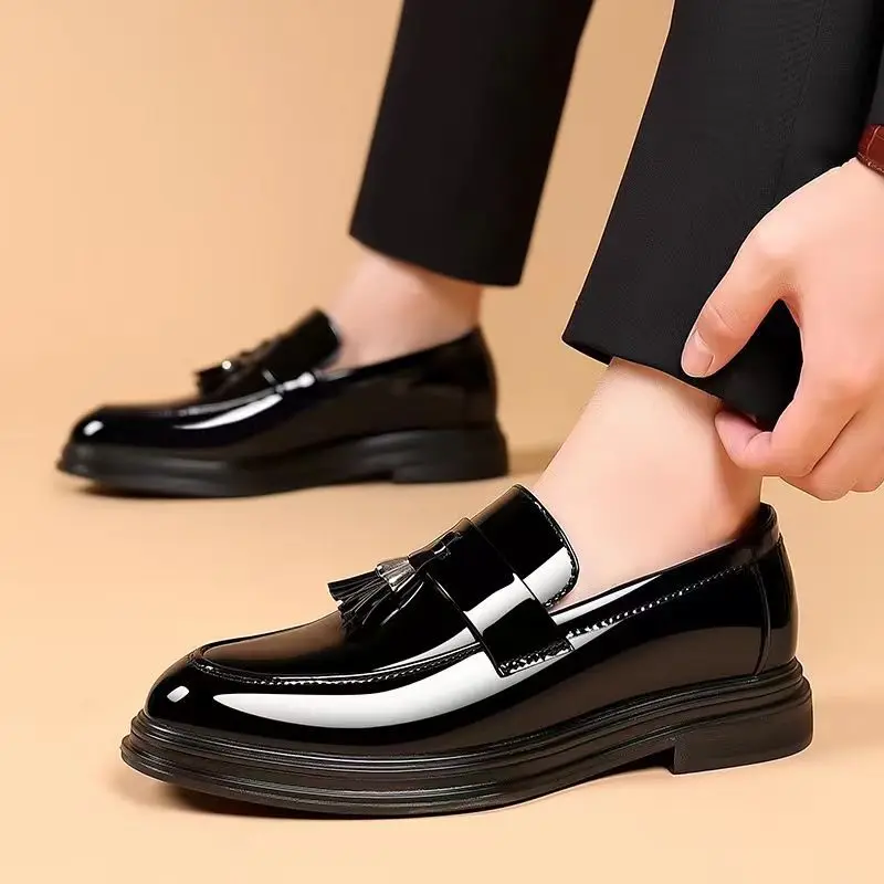 Black Social Shoe for Men Casu - Men Formal Wear Pinterest ulasan dan harga