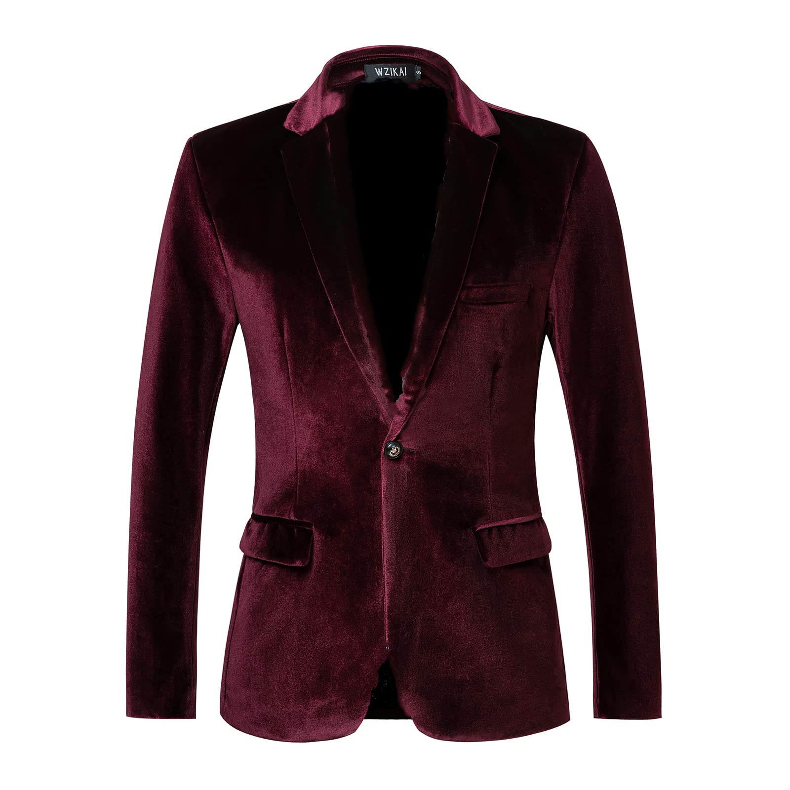 Men's Slim Fit Velvet Blazer J - Formal Men Party Wear Jacket ulasan dan harga