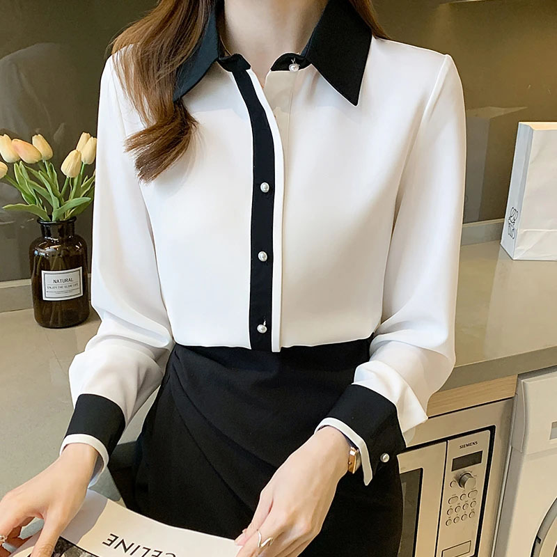 White Chiffon Shirt for Women  - Men Formal Wear Pinterest ulasan dan harga