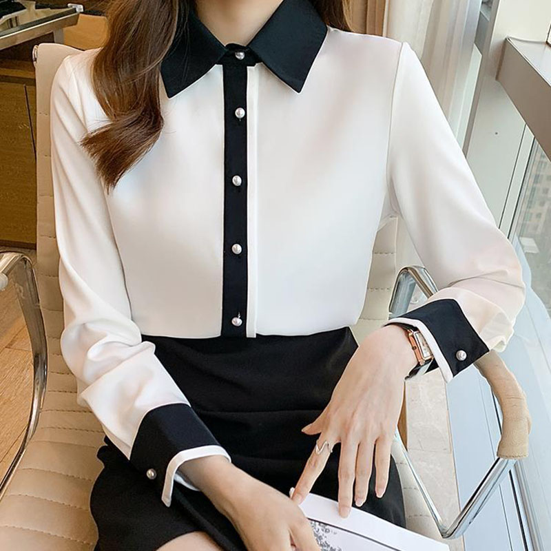 White Chiffon Shirt for Women  - Men Formal Wear Pinterest ulasan dan harga