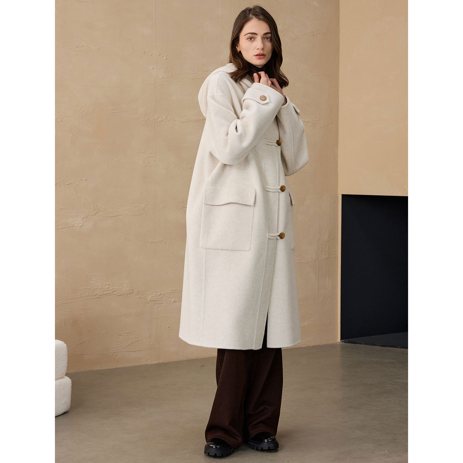 Allingentle Women's Blazer Woo - Wool Suit Jacket ulasan dan harga