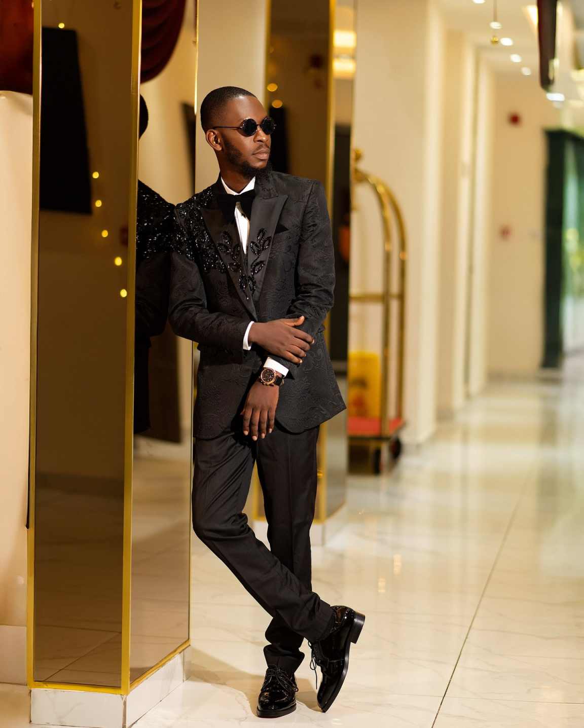 Fashion Men Suits Applique 2-p - Formal Men Party Wear Jacket ulasan dan harga