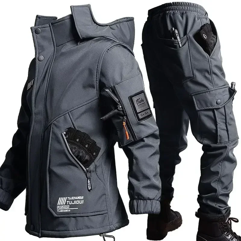 Hiking Jacket Uniform Wool Wor - Wool Suit Jacket ulasan dan harga
