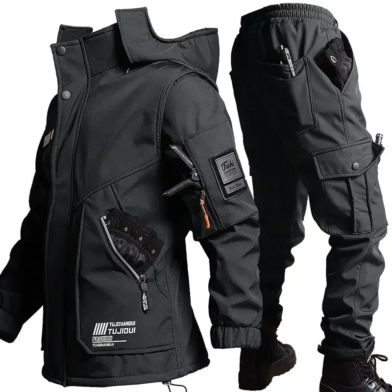 Hiking Jacket Uniform Wool Wor - Wool Suit Jacket ulasan dan harga