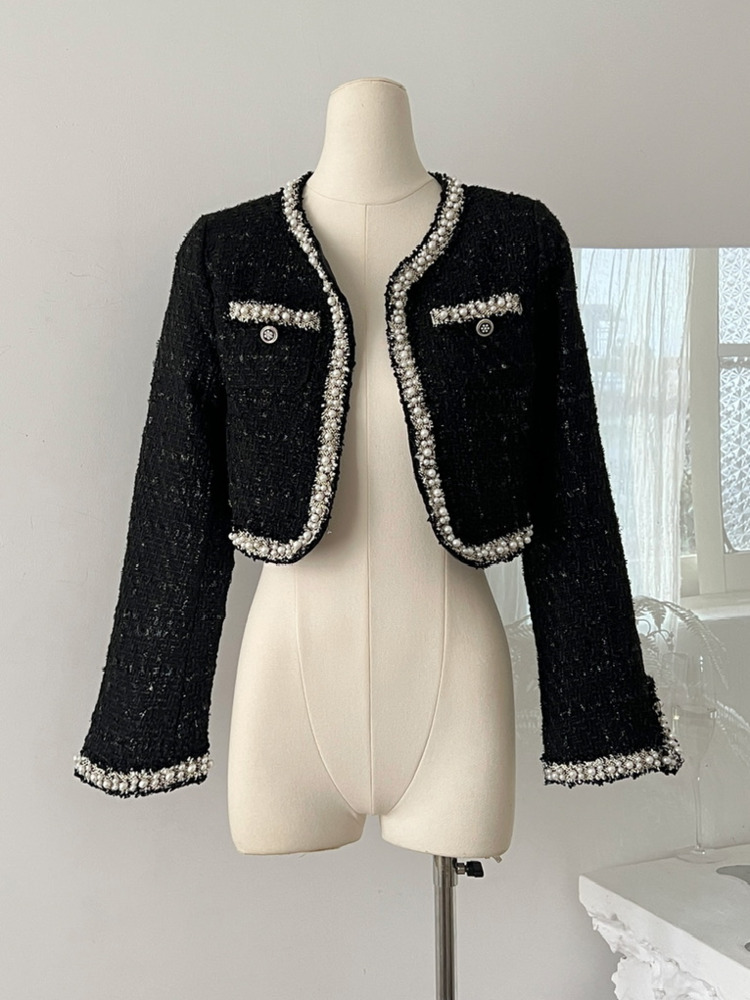 Women Short Jacket Coat + Dres - Wool Suit Jacket ulasan dan harga