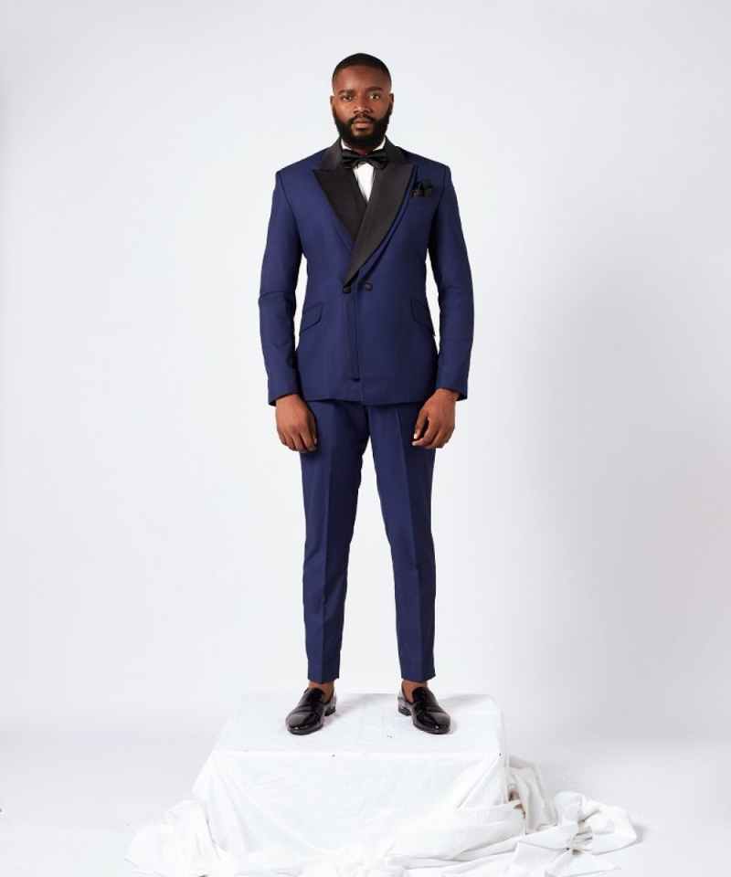Formal Wedding Tuxedos Peaked  - Men Formal Wear Modern ulasan dan harga