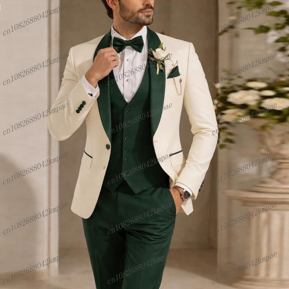 New Ivory And Dark Green Forma - Men Formal Wear Pinterest ulasan dan harga