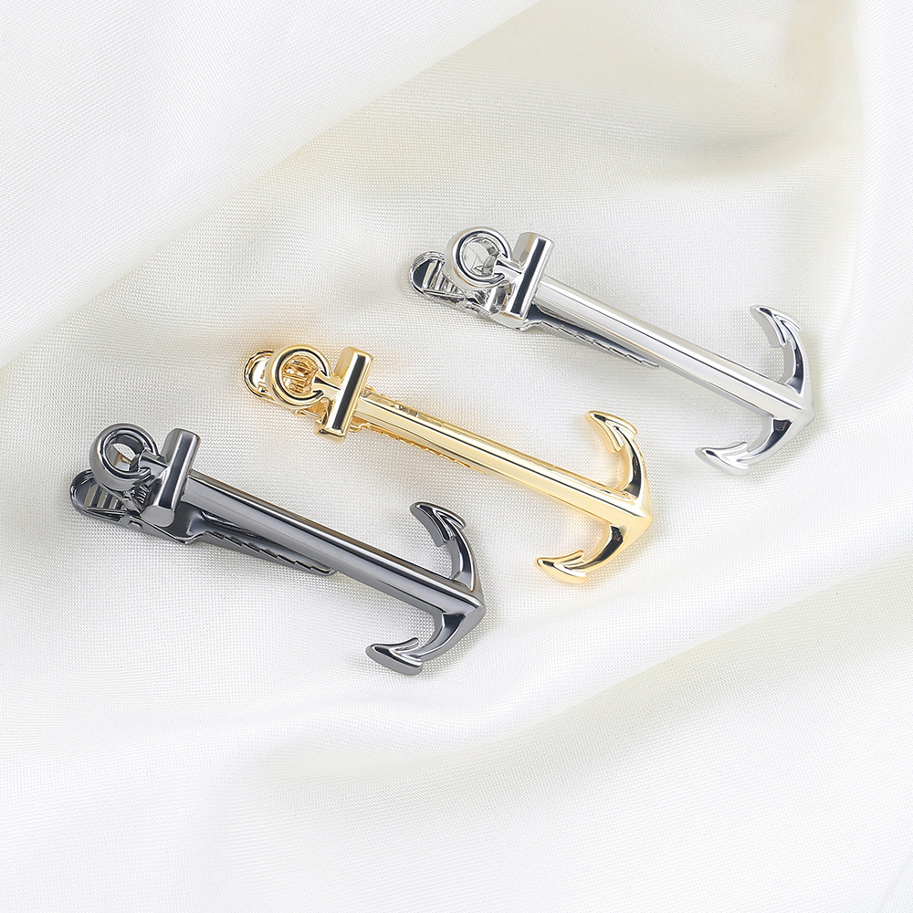 Anchor Shape Tie Clip for Men  - Formal Wear Men H&M ulasan dan harga
