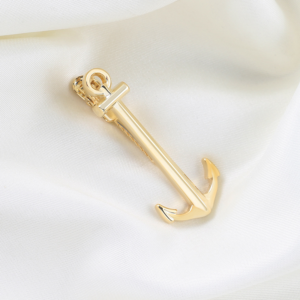 Anchor Shape Tie Clip for Men  - Formal Wear Men H&M ulasan dan harga