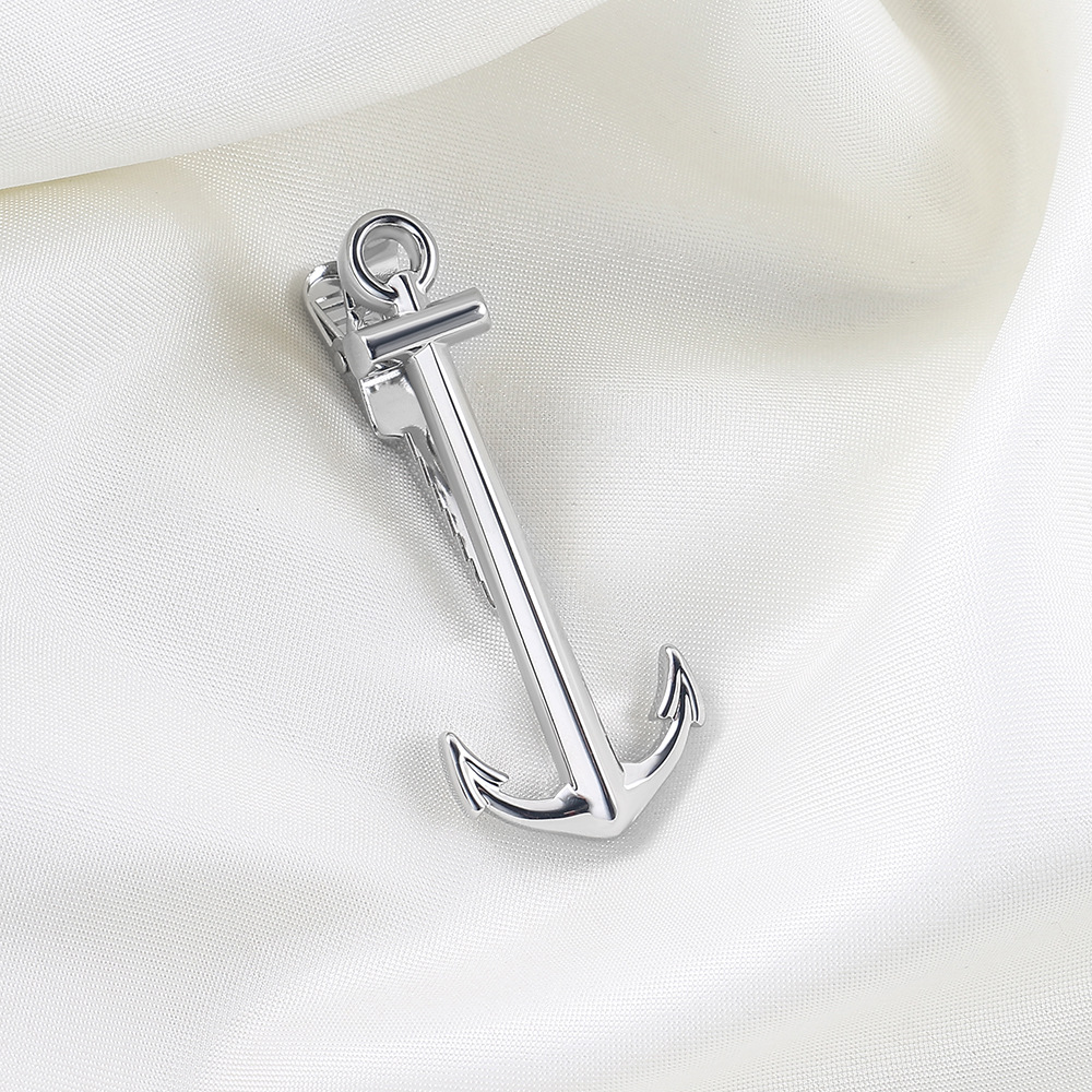 Anchor Shape Tie Clip for Men  - Formal Wear Men H&M ulasan dan harga