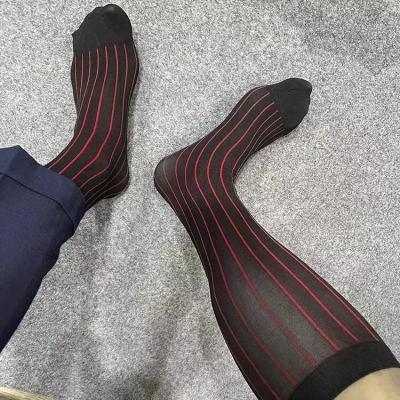 Men Striped Socks Man Ultra Th - Men Formal Wear Pinterest ulasan dan harga