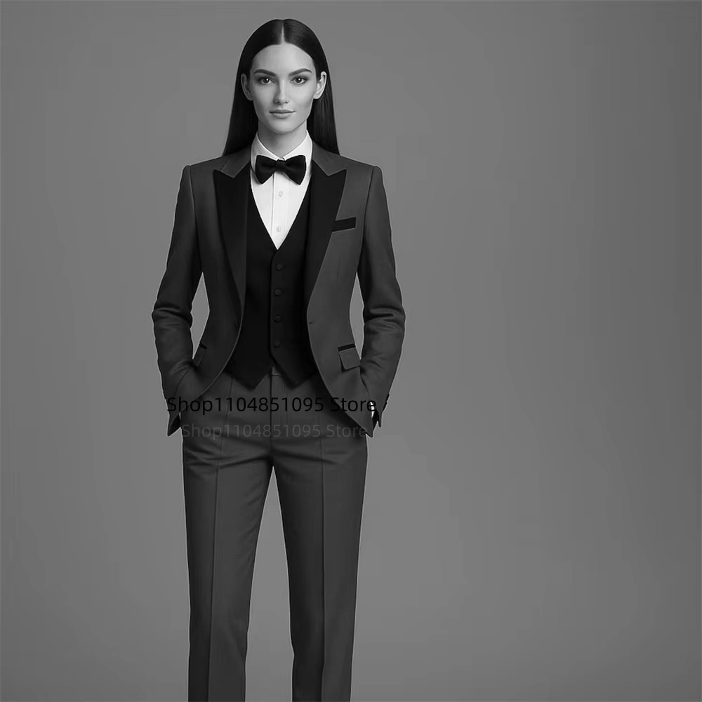 Solid Fashion Suit for Women 3 - Wool Suit Jacket ulasan dan harga