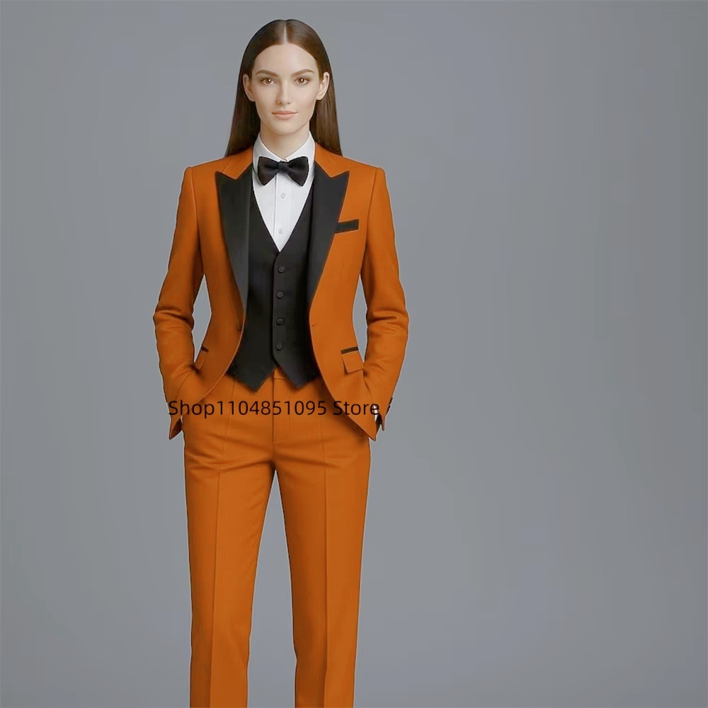 Solid Fashion Suit for Women 3 - Wool Suit Jacket ulasan dan harga