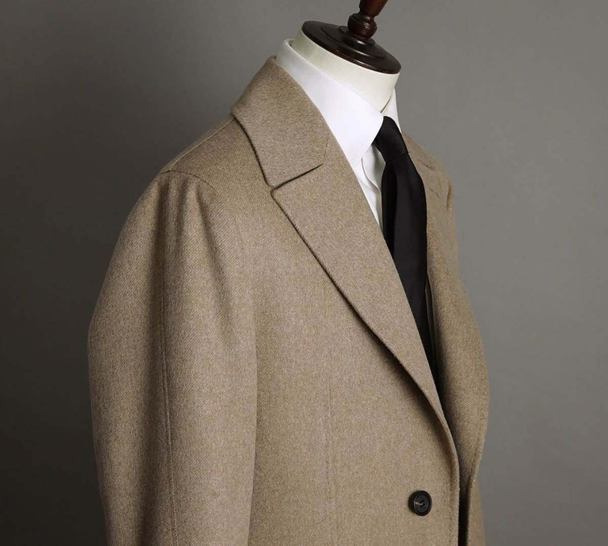 Khaki Vintage Men Coat Formal  - Khaki Formal Wear Men ulasan dan harga