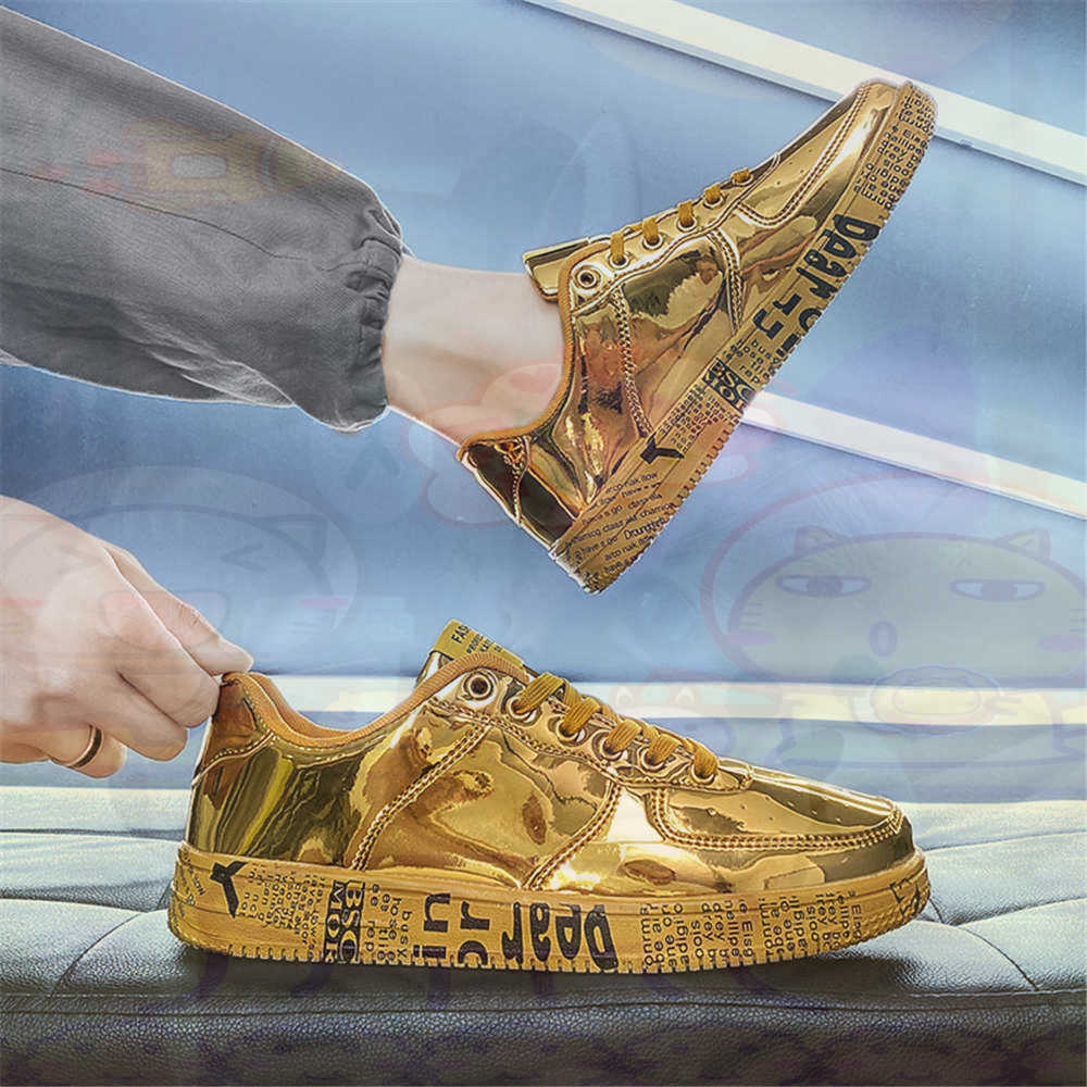 Round Foot Size 45 Sneakers Wh - Men'S Gents Formal Wear ulasan dan harga