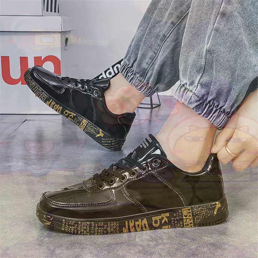 Round Foot Size 45 Sneakers Wh - Men'S Gents Formal Wear ulasan dan harga