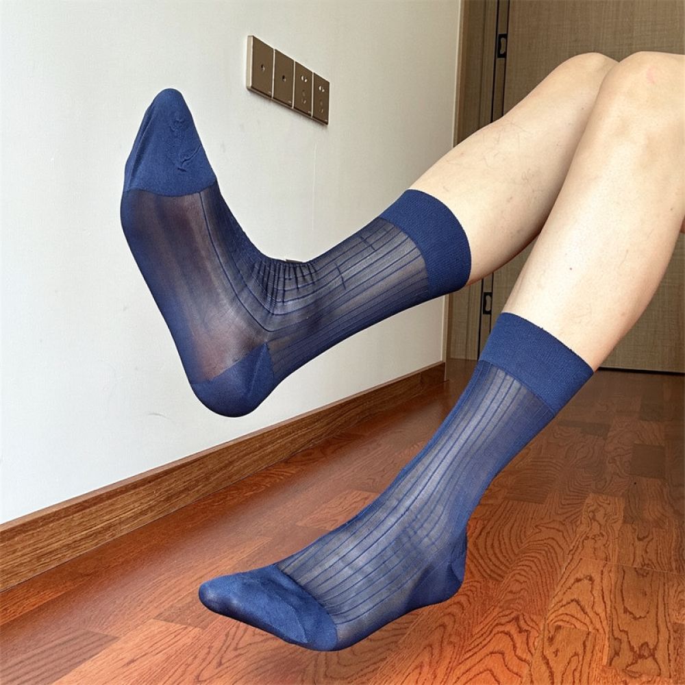 Mens Crew Socks Narrow Striped - Men'S Gents Formal Wear ulasan dan harga