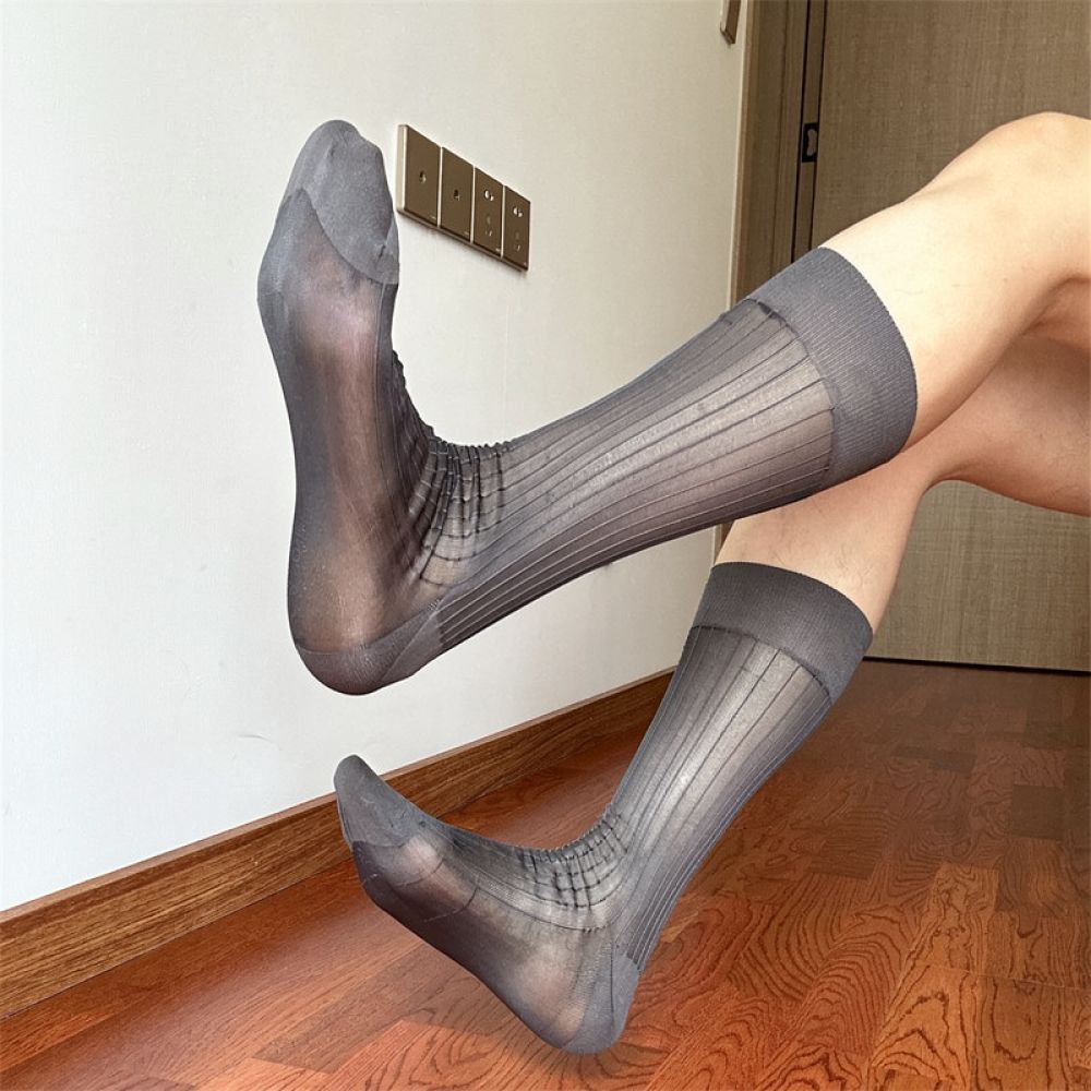 Mens Crew Socks Narrow Striped - Men'S Gents Formal Wear ulasan dan harga