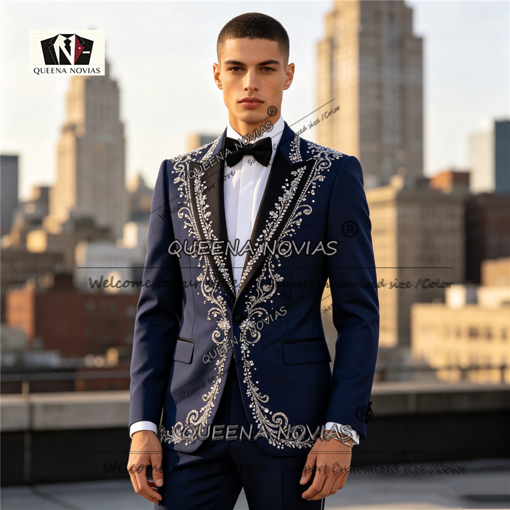 Man Formal Wear Tuxedo Suit Sl - Formal Men Party Wear Jacket ulasan dan harga