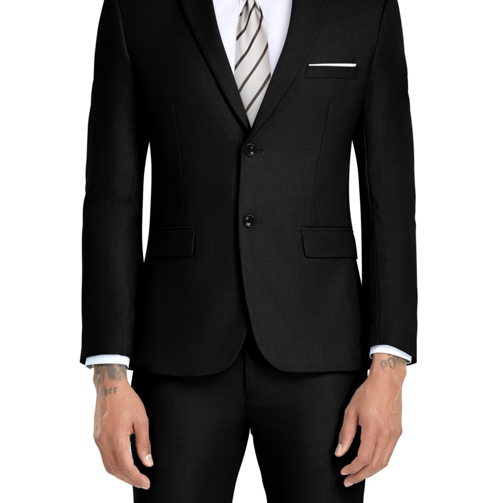 Slim Fit Notched lapel 2 Piece - Formal Wear Men H&M ulasan dan harga